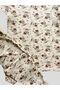 Girl's 100% Cotton Teddy Bear Star Patterned Short Sleeve Pajama Set - 3