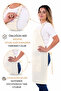 Simple kitchen apron with adjustable strap - 5