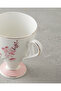 Valentina New Bone China Mug 300 ml Pink - 3