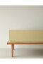 Novella Premium Cotton Textured Double Elastic Bed Sheet 160X200 cm Light Yellow - 6