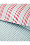 Pastel Gingham Cotton Single Duvet Cover Set 160X220 cm Pink - Orange - 2