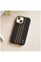 Apple iPhone 15 Compatible Case Goldrix Carbon Fiber M-Safe Case Black - 4