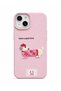 Soft Silicone Phone Case with Embroidered Dog Figure, Compatible with iPhone 13-14
