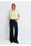 Soft-Premium Yellow (Tencel) ™ ) Liyosel Blended Basic T-Shirt Loose Fit / Relaxed Comfortable Cut 167245-84571