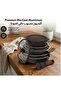 24-Piece Ceramic Cookware Set with Detachable Handle, PFAS-Free Healthy Cooking - Chocolate - 4
