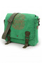 Unisex vintage messenger bag laptop briefcase and school shoulder bag