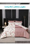 Printed Duvet Cover Set 6-Pcs – Queen Size 200x230 cm, Microfiber Fabric, No Filler Inside - 6