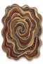 Sdt Shape Theme Patterned Modern Woven Base Decorative Carpet Sdt1629