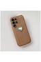 Samsung Galaxy S23 Ultra Compatible Case Zebana Velvix Silicone Case Light Brown - 2