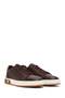 Men's Brown Lace-Up Thick Sole Shoes Leather Sneakers 26Sfd680818 - 2