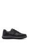 Men's Black Lace-Up Genuine Leather Sneaker, Winter Sports Shoes 25Wfd677314