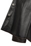 Monako Women's Brown Suede Leather Shirt 26Sgd563910 - 8