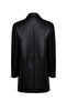 Emma Women's Black Leather Coat 25Wge56061M - 3
