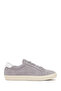 Women's Gray Lace-Up Suede Sneakers, Leather Sneaker 26Pfd371310