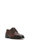 Men's Brown Lace-Up Leather Classic Shoes 26Sfd765218 - 7