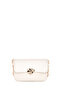 Women's White Chain Strap Piece Set Crossbody Bag 26Sbd281318 - 5