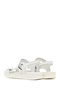 Women's White Leather Comfort Sandals 26Sfd340418 - 6
