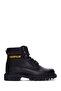 Women's Black Leather Colorado Boots 015g100095
