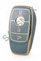 Mercedes B C E Series C180 C200 W205 W213 E200 300 Key Case Gray