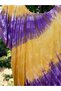Women's Tie-Dye Pattern Flared Beach Dress - 4
