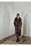 Textured Fur-Like Coat - 2