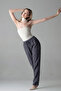 Women's Elastic Comfortable Smoked Linen Pants - 2