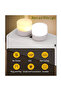 white light USB Night Light Mini LED Night Light USB Plug Lamp Power Bank Charging USB Book Lights S - 3