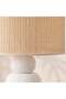 Zorren E27 Ceramic Table Lamp 30x57.5cm - Natural - 3