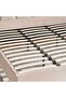 Zahra King Bed 180x200 - Beige - 5
