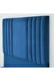 POLINA TWIN BED VELVET BLUE 140X200 CM - 6