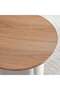 Polaris End Table Veneer Small - Natural Blue - 3