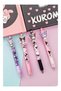 Sanrio Kuromi Figured Blue Ballpoint Pen - Set of 6 - 6 PCS - 4