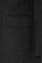 Black Regular Mono Collar Side Pocket 4 Drop Suit - 5