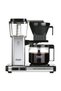 Bright Silver Color Select Filter Coffee Maker