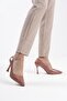 Women's Salmon Crocodile Patent Leather Stiletto Tr08Ms10B - 3