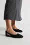 Shoe Basket Spr 710 Women's Straw Knitted Daily Ballerina Shoes - 2
