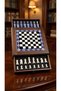 Handmade Iznik Porcelain Ceramic Chess Set Decorative Wooden Boxed Chess - 4