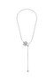 Steel Elevator Flower Necklace