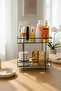 Mirror Makeup & Cosmetic Organizer Rectangular - Black - 5