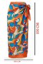Long Sleeve Zippered Pareo Swimsuit - 2