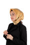 وشاح حريري بنمط ديلا ذهبي من سورة - 2