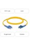 Sc/Upc-Lc/Upc Singlemode Duplex 1 Meter Fiber Patch Cord - 4