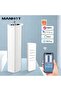محرك ستائر كهربائي ذكي مع جهاز تحكم عن بعد ويدعم تقنية Zigbee، متوافق مع قابس KR، يدعم V