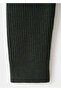 Polo Collar Buttoned Ribbed Sweater - 5