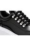 Black Shiny Patent Leather Ultra Light Unisex Sneaker - Casual Comfortable Couple Matching Sports Shoes Kb X10 - 4