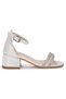 Sarer Vakko Stoned Girl's 3 cm Heeled Sandals Evening Dress Shoes - 3
