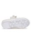 Cerry Skin Velcro Girls' Stone Ballerina Shoes - 5