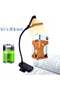 مصباح قراءة USB بـ 14 مصباح LED قابل للتركيب على الكتب مع 8 مستويات إضاءة قابلة للتعديل - 4