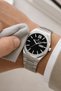 Men's Wristwatch Exclusive Steel Cord Steel Case with Bracelet Gift 3 Atm Waterproof - 4