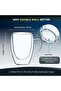 2PCS Double Wall Glass Mugs, 350ml Clear Coffee & Tea Cups with Handle for Hot and Cold Drinks, DH931 - 2